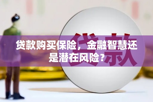 江东贷款购买保险，金融智慧还是潜在风险？