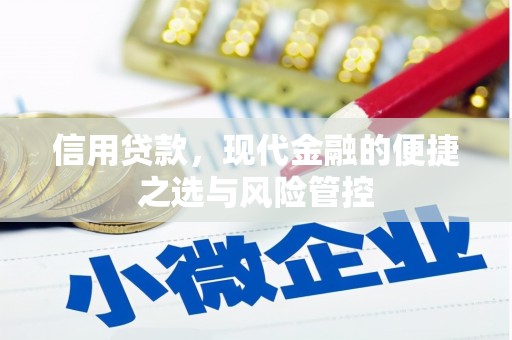 江东信用贷款，现代金融的便捷之选与风险管控