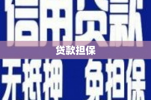 江东贷款担保