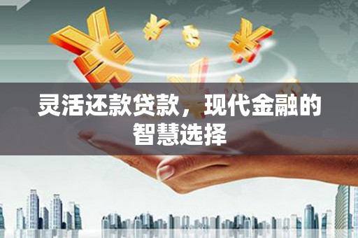 江东灵活还款贷款，现代金融的智慧选择