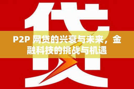 江东P2P 网贷的兴衰与未来，金融科技的挑战与机遇