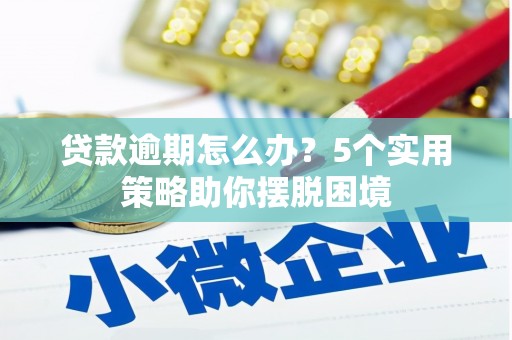 江东贷款逾期怎么办？5个实用策略助你摆脱困境
