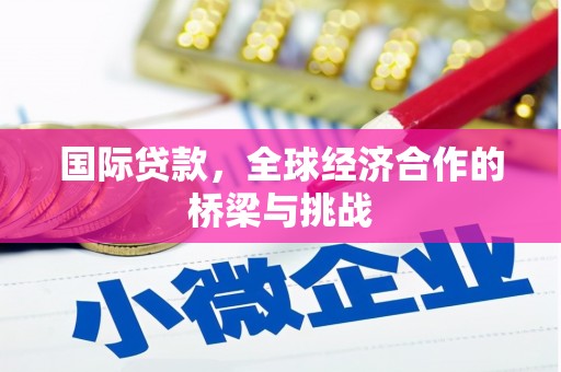 江东国际贷款，全球经济合作的桥梁与挑战