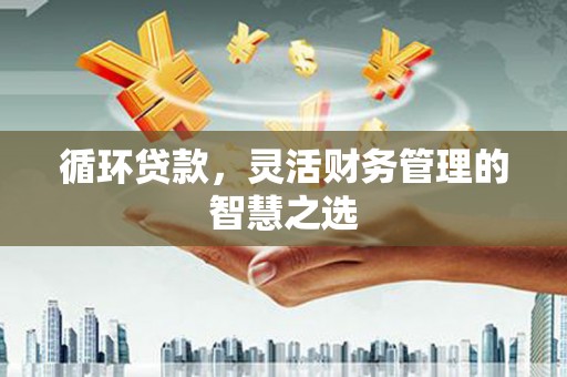 江东循环贷款，灵活财务管理的智慧之选