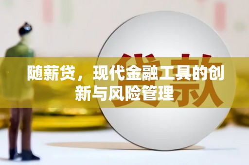 江东随薪贷，现代金融工具的创新与风险管理