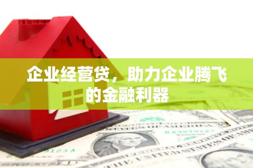 江东企业经营贷，助力企业腾飞的金融利器