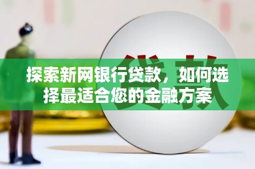 江东探索新网银行贷款，如何选择最适合您的金融方案