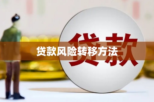 江东贷款风险转移方法