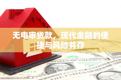 江东无电审贷款，现代金融的便捷与风险并存
