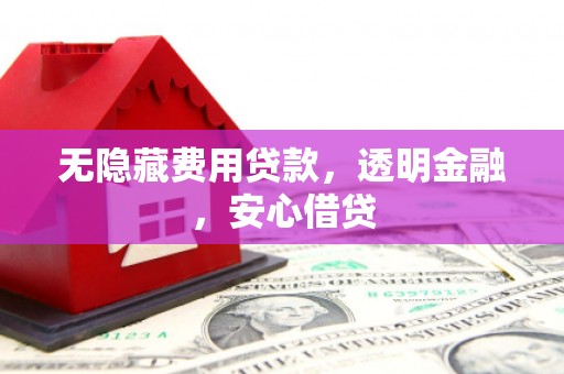 江东无隐藏费用贷款，透明金融，安心借贷