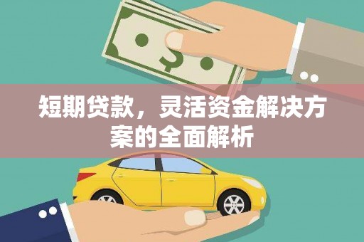 江东短期贷款，灵活资金解决方案的全面解析