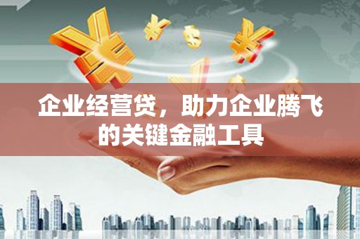江东企业经营贷，助力企业腾飞的关键金融工具