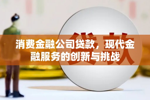 江东消费金融公司贷款，现代金融服务的创新与挑战