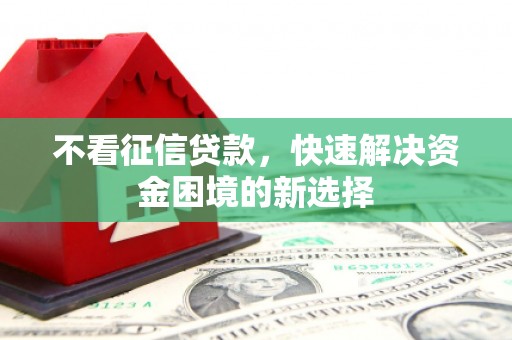 江东不看征信贷款，快速解决资金困境的新选择