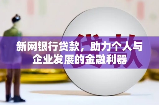 江东新网银行贷款，助力个人与企业发展的金融利器