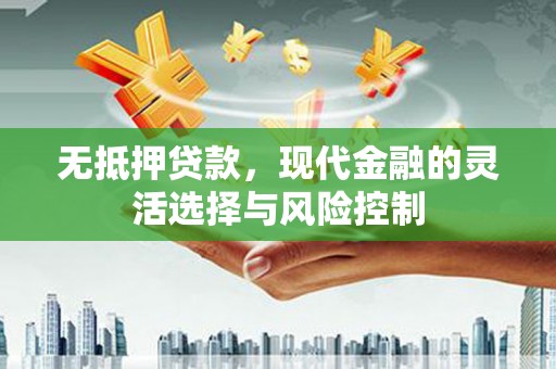 江东无抵押贷款，现代金融的灵活选择与风险控制