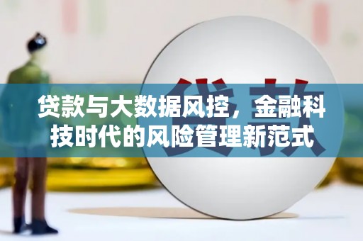 江东贷款与大数据风控，金融科技时代的风险管理新范式