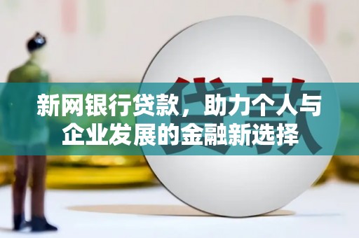 江东新网银行贷款，助力个人与企业发展的金融新选择
