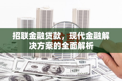 江东招联金融贷款，现代金融解决方案的全面解析