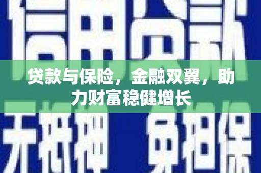 江东贷款与保险，金融双翼，助力财富稳健增长