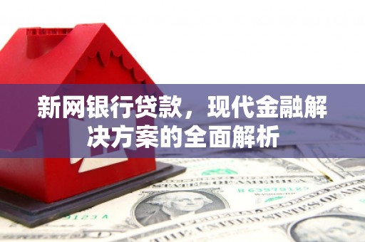 江东新网银行贷款，现代金融解决方案的全面解析