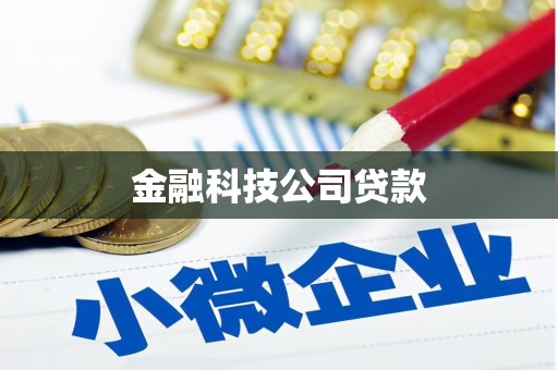 江东金融科技公司贷款
