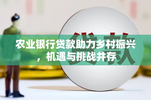 江东农业银行贷款助力乡村振兴，机遇与挑战并存