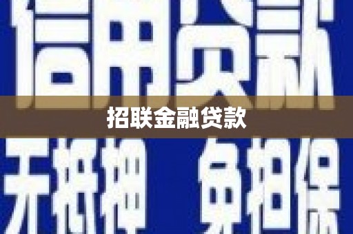 江东招联金融贷款