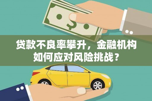江东贷款不良率攀升，金融机构如何应对风险挑战？