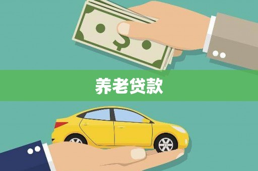 江东养老贷款