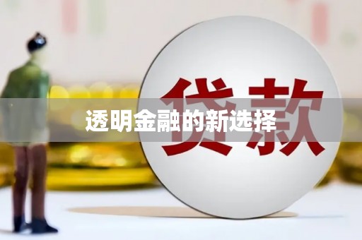 江东透明金融的新选择