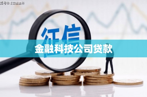 江东金融科技公司贷款