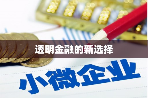 江东透明金融的新选择